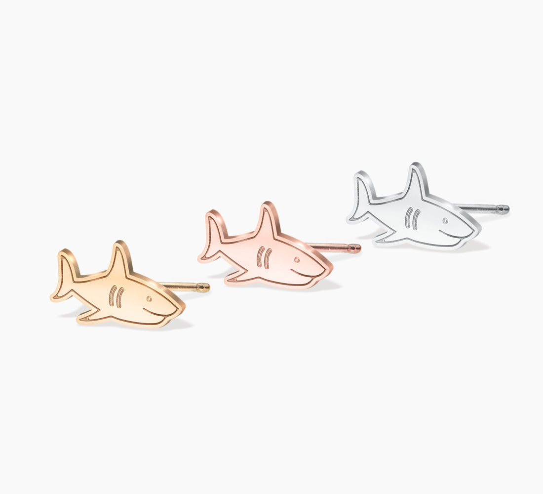 Shark Earrings Animal