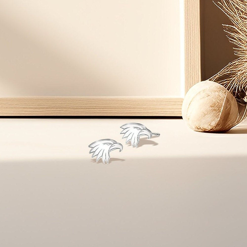 Eagle Head Stud Earrings