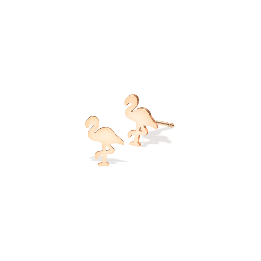 Flamingo Earrings Dainty