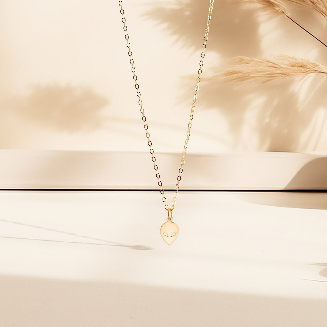 Alien Head Necklace