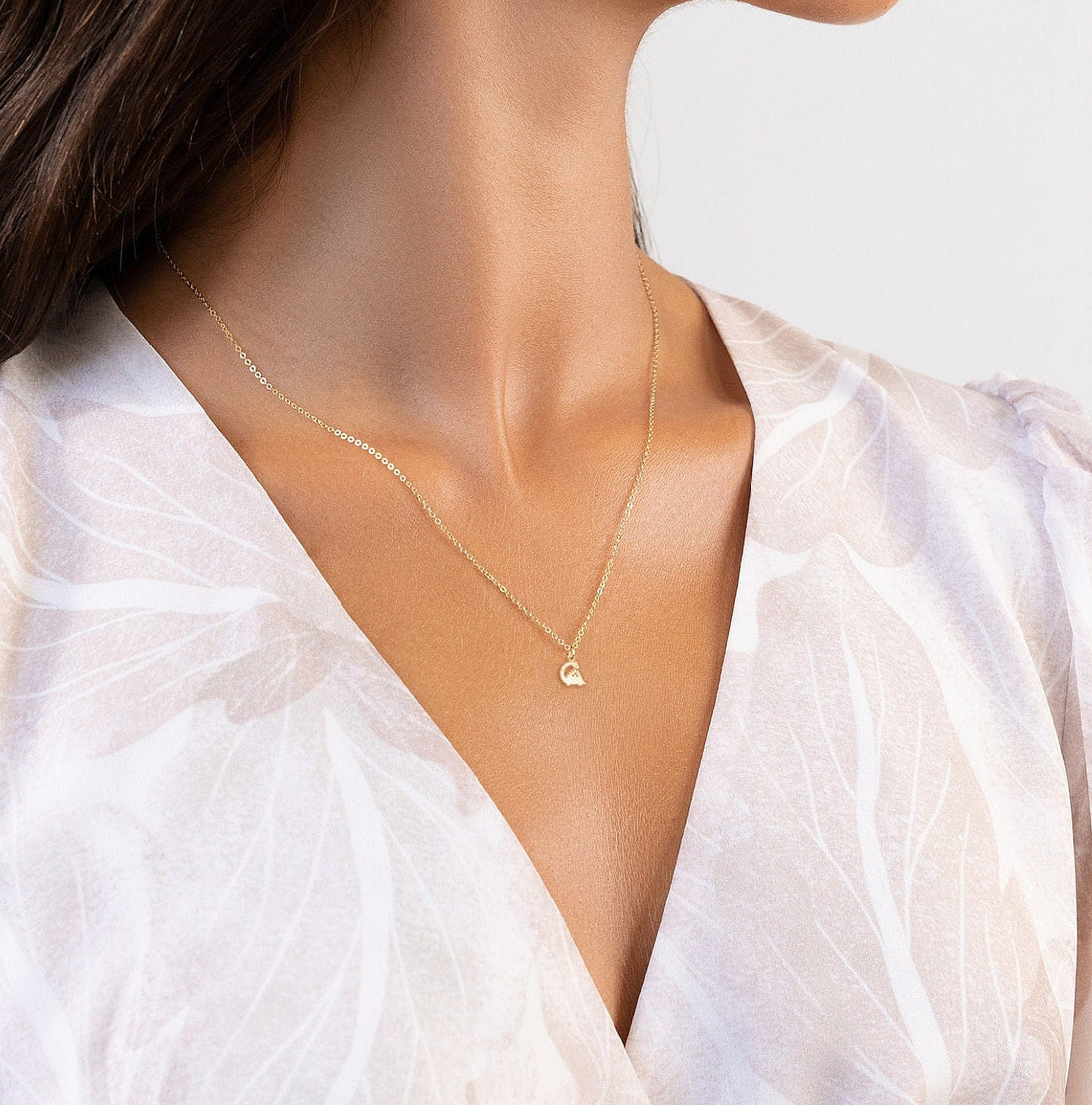 Cute Brachiosaurus Necklace