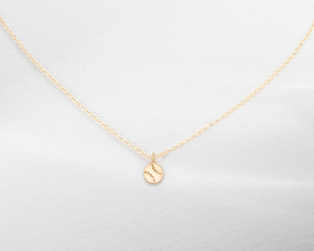 Baseball Necklace