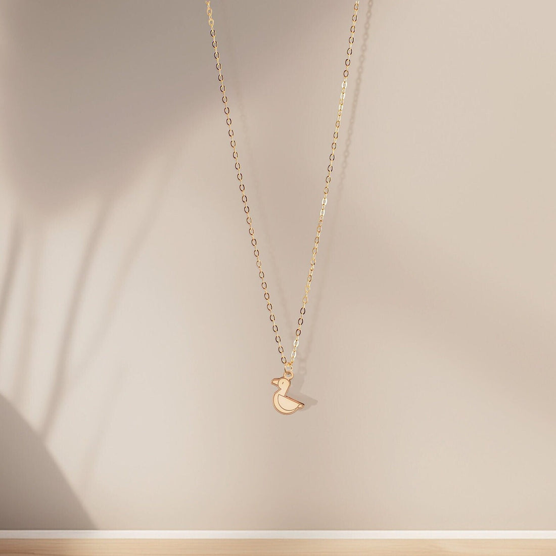 Duck Necklace Whimsical