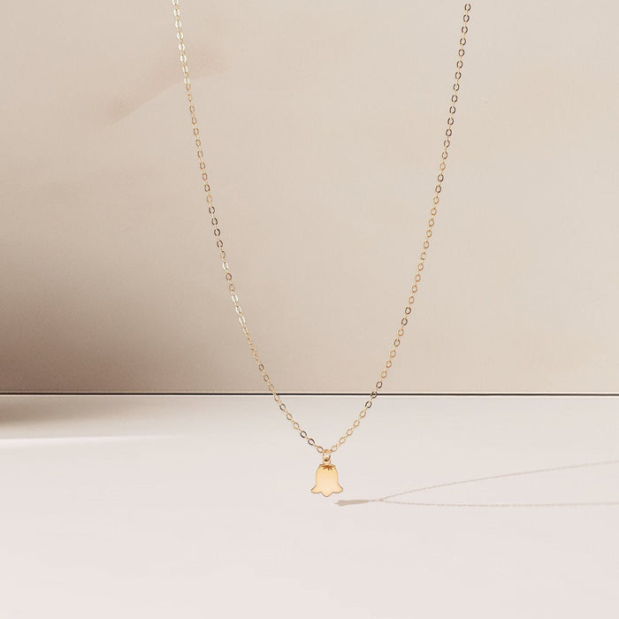 Bell Flower Pendant Necklace