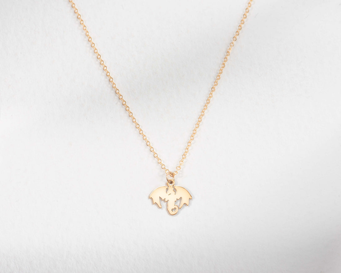 Mythical Dragon Pendant Necklace