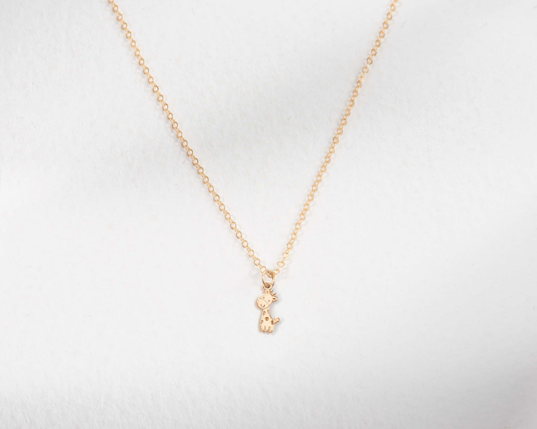 Giraffe Pendant Necklace