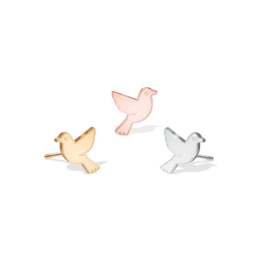 Dove Earrings Dainty