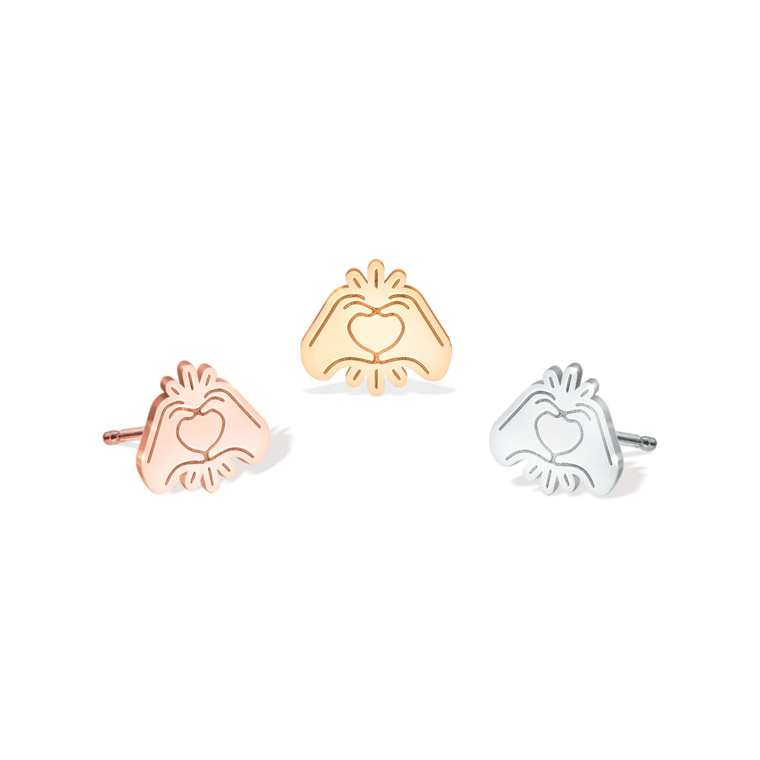 Heart Hands Earrings
