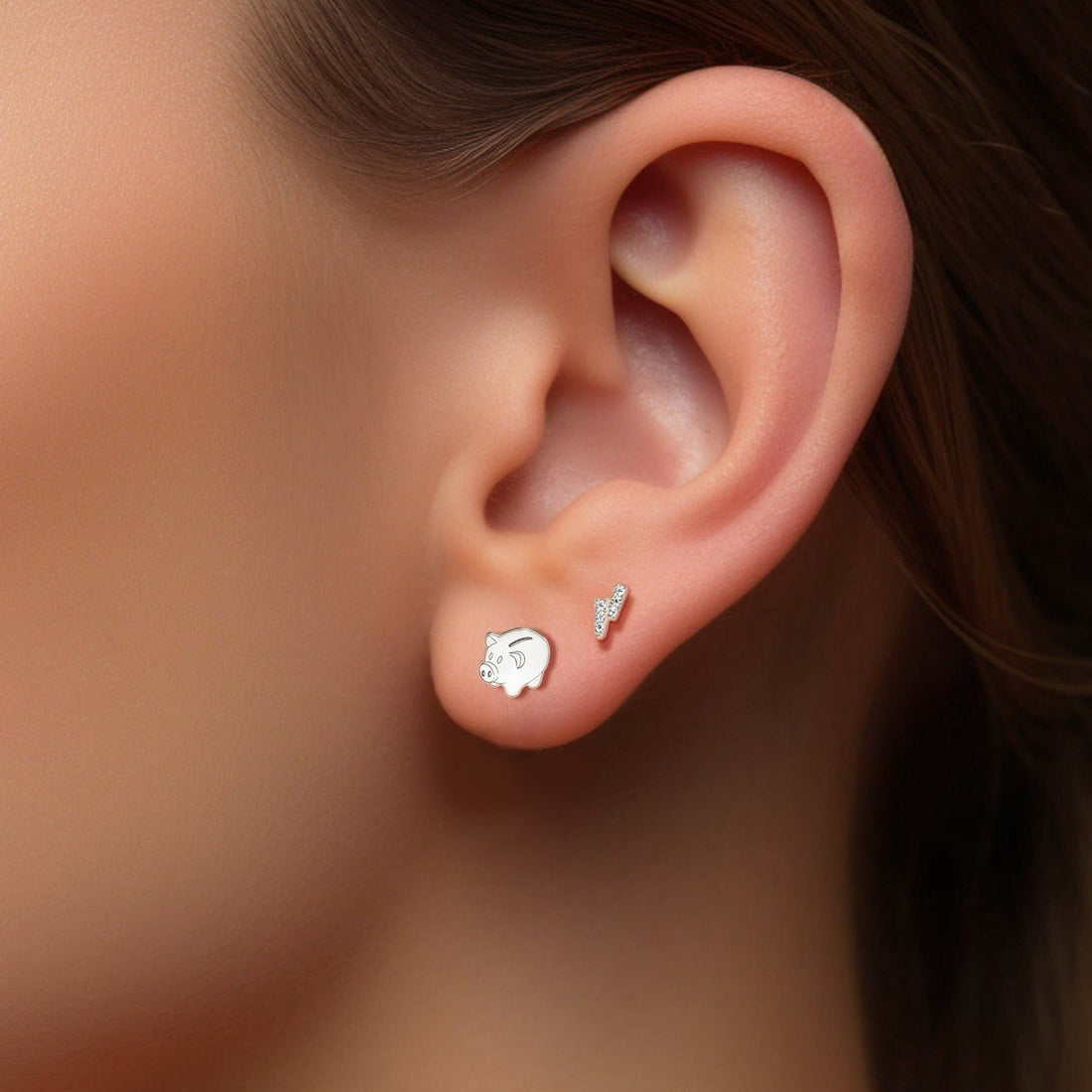 Piggy Bank Earrings