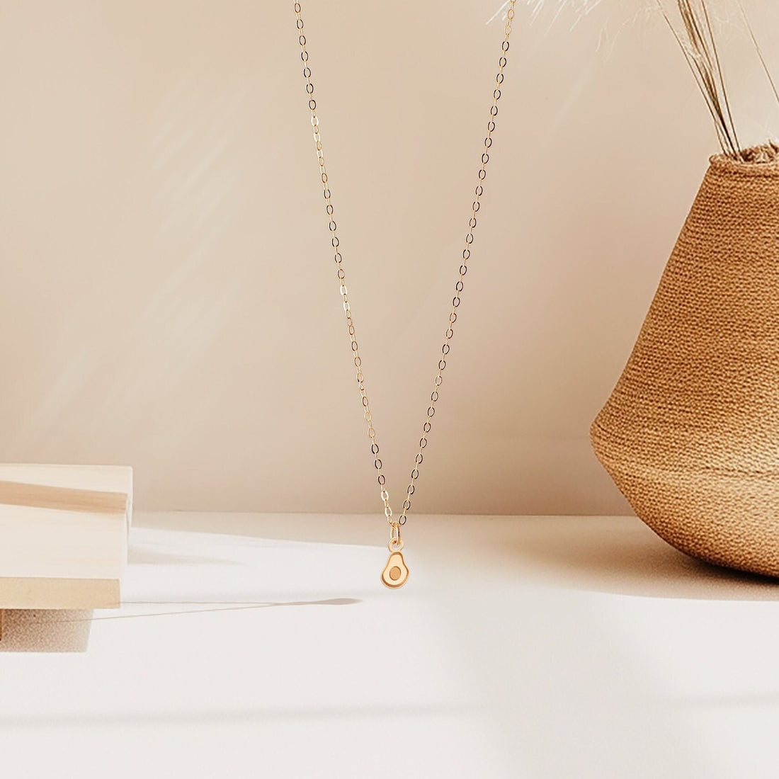 Avocado Pendant Necklace