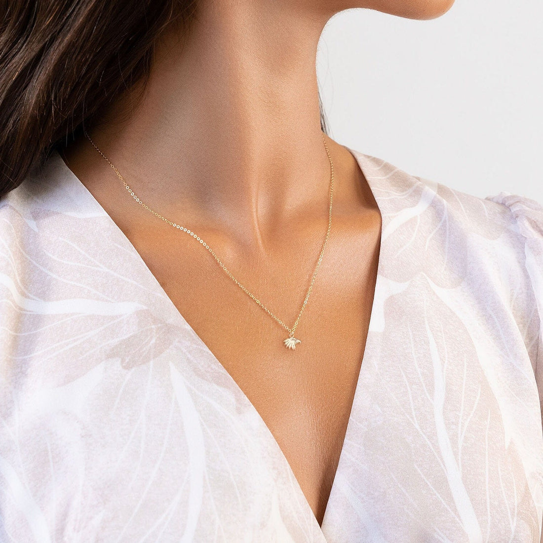 Eagle Head Pendant Necklace