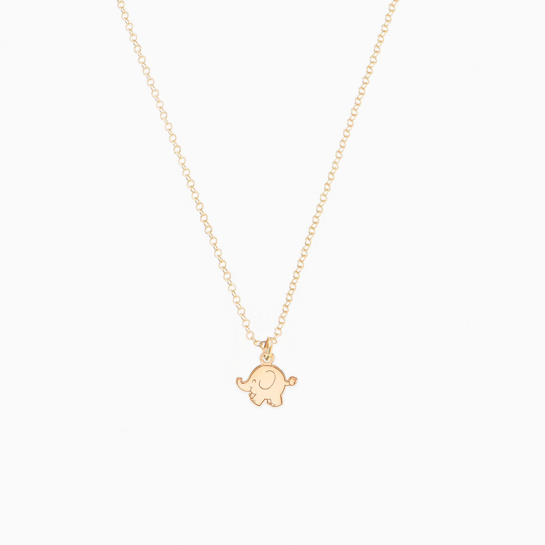 Cute Elephant Pendant Necklace