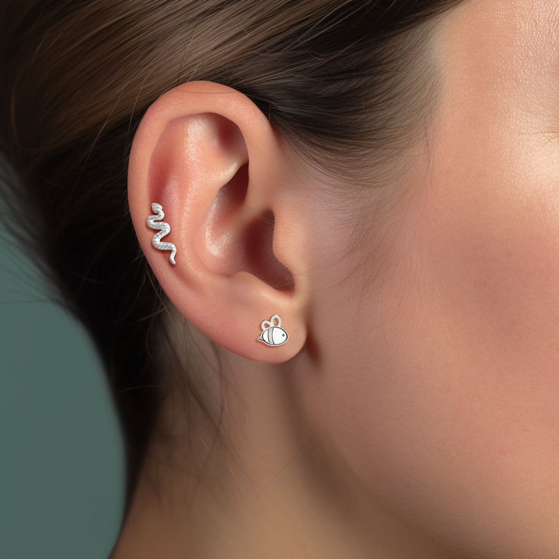 Cute Bee Stud Earrings