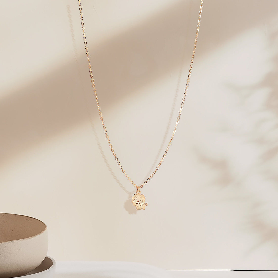 Lion Necklace Whimsical