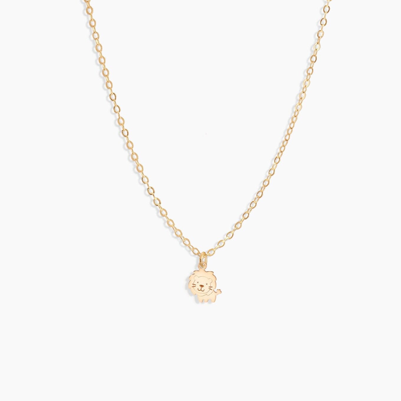 Cute Lion Pendant Necklace
