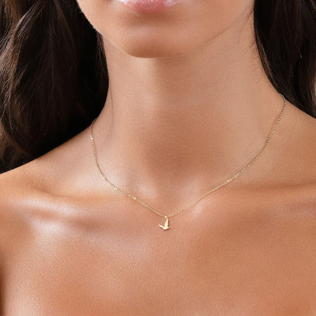 Hawk Pendant Necklace