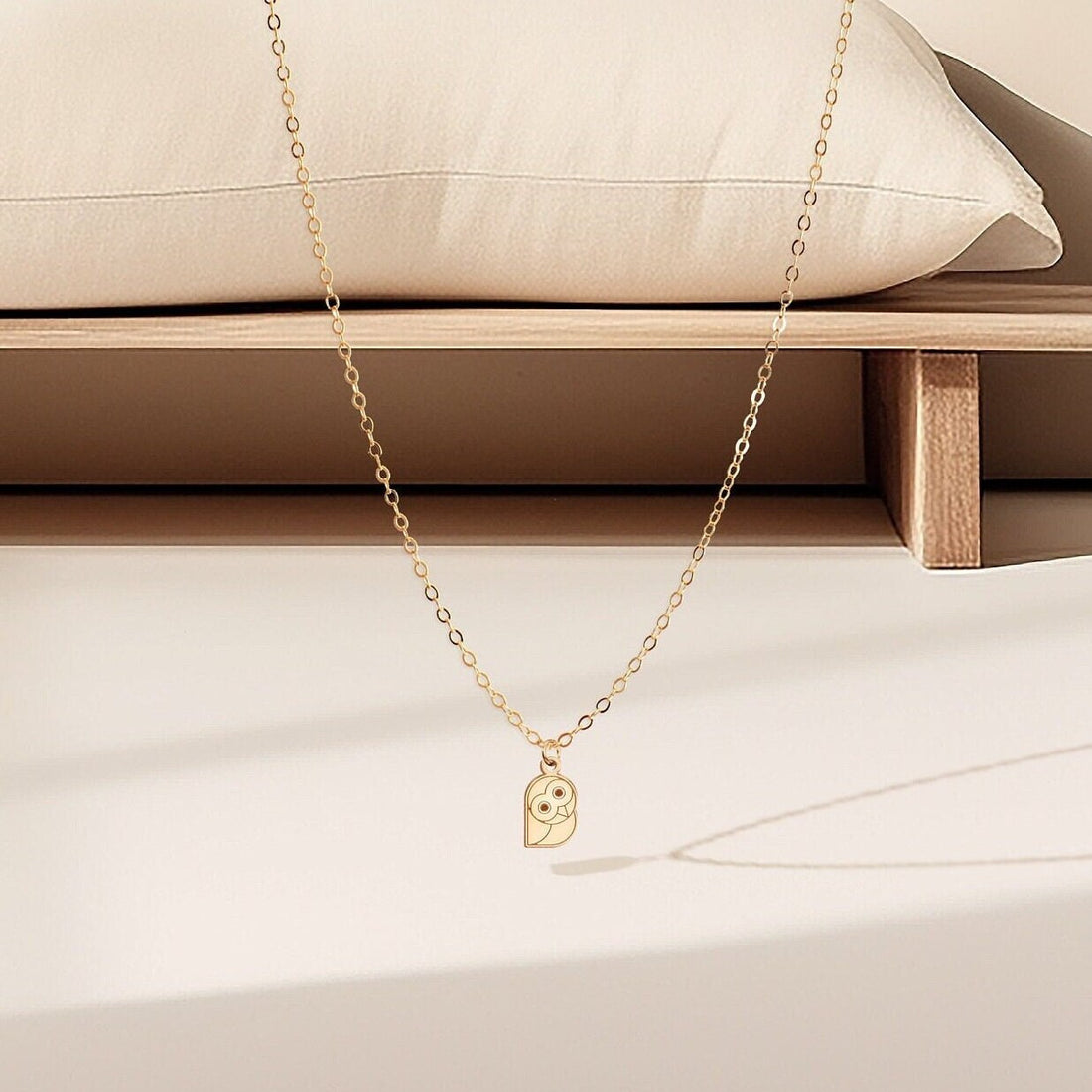 Owl Necklace Whimsical