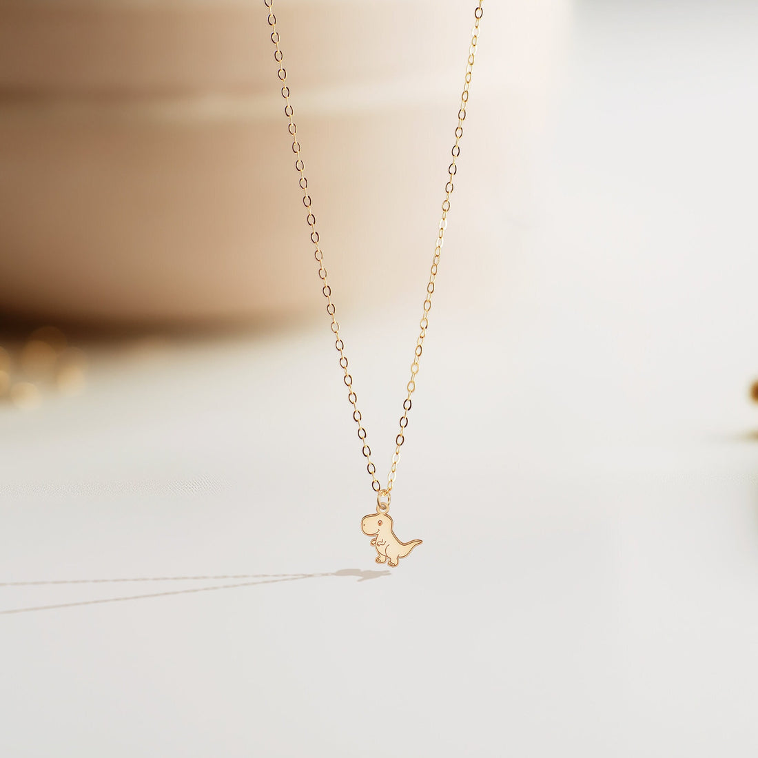 Dinosaur Pendant Necklace