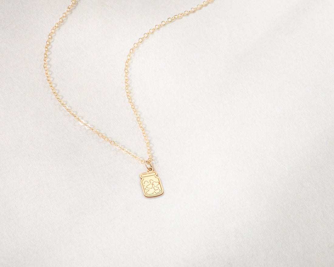 Jar of Hearts Pendant Necklace