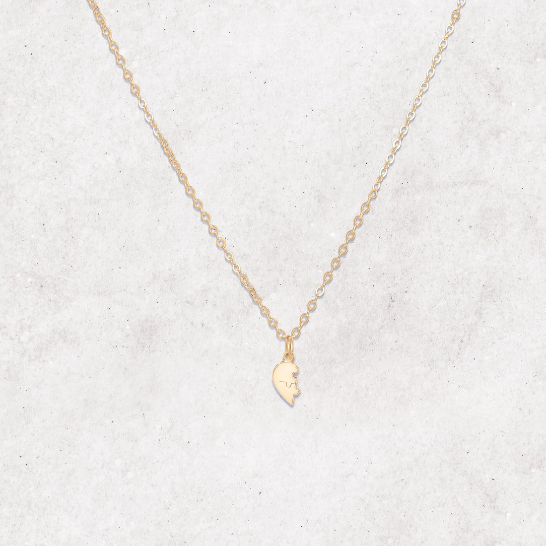 Heart Puzzle Necklace