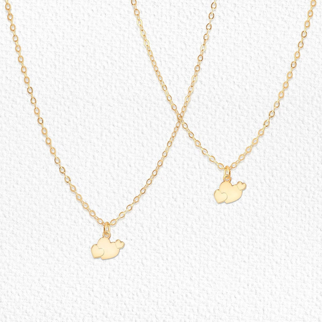 Three Hearts Pendant Necklace