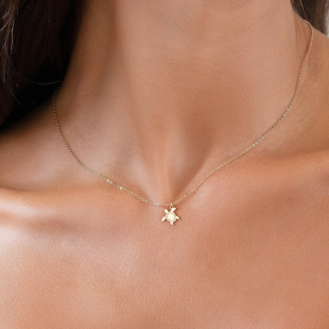 Sea Turtle Pendant Necklace