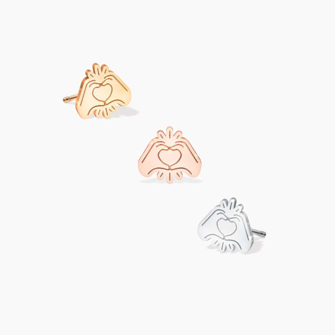 Heart Hands Earrings