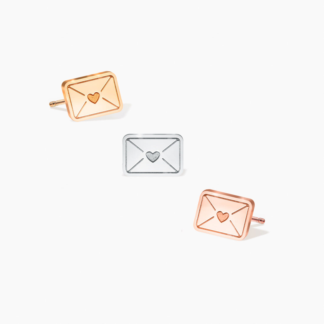 Love Letter Envelope Charm Earrings