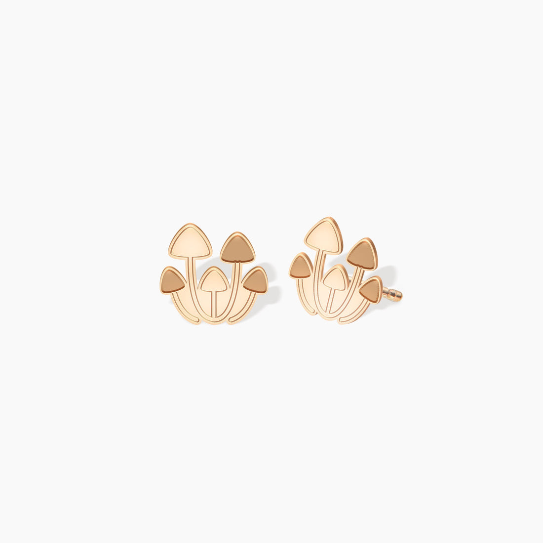 Cute Mushroom Stud Earrings