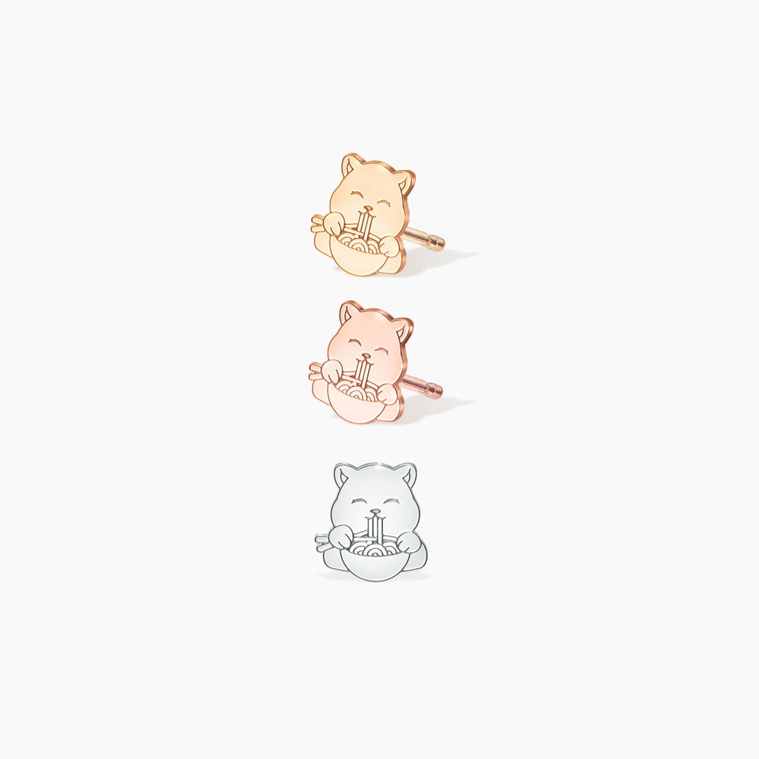 Cute Cat Eating