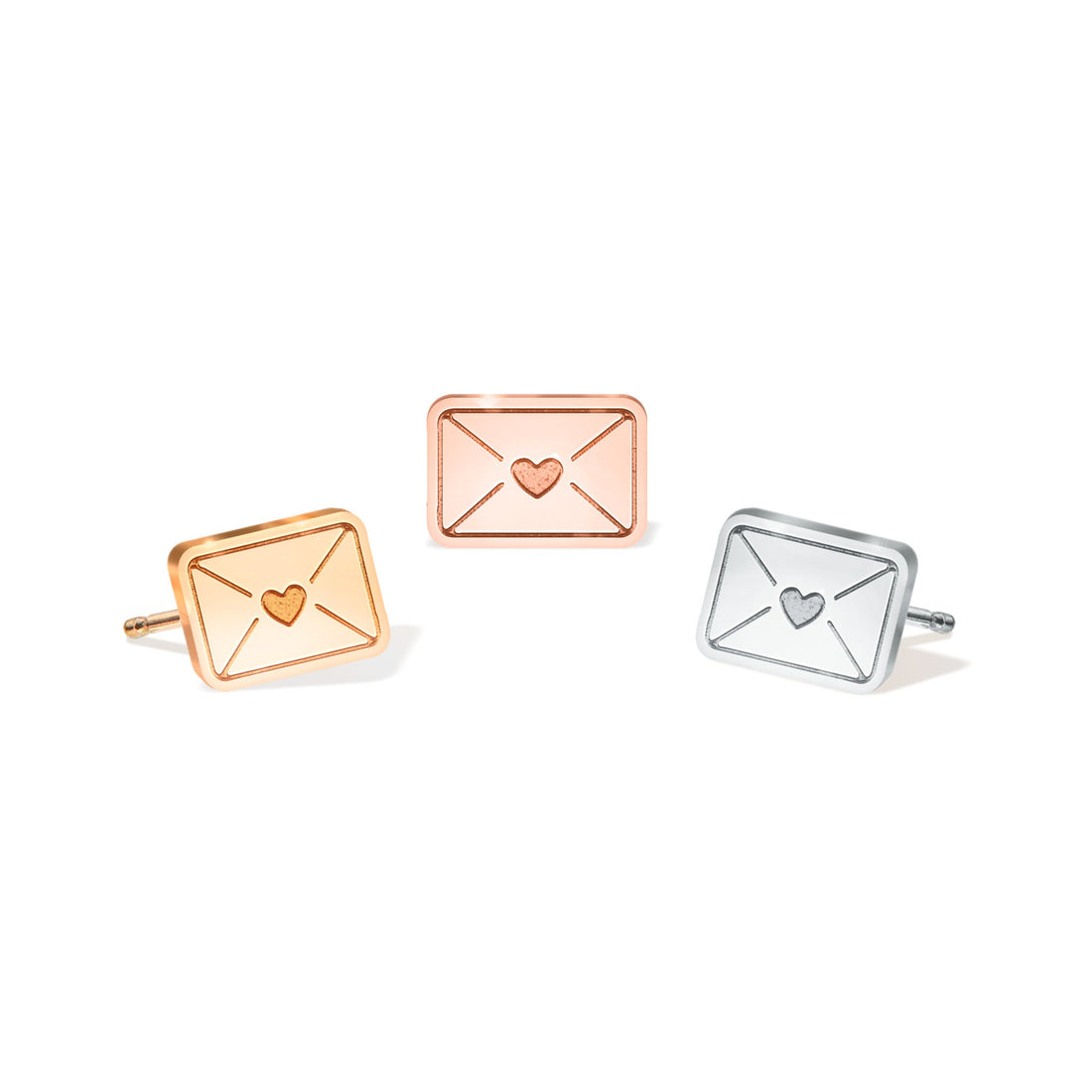 Love Letter Envelope Charm Earrings
