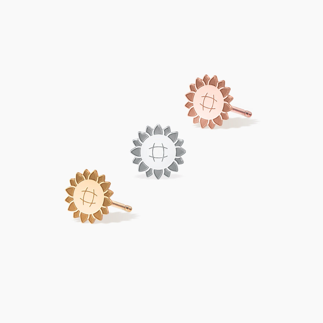 Sunflower Stud Earrings