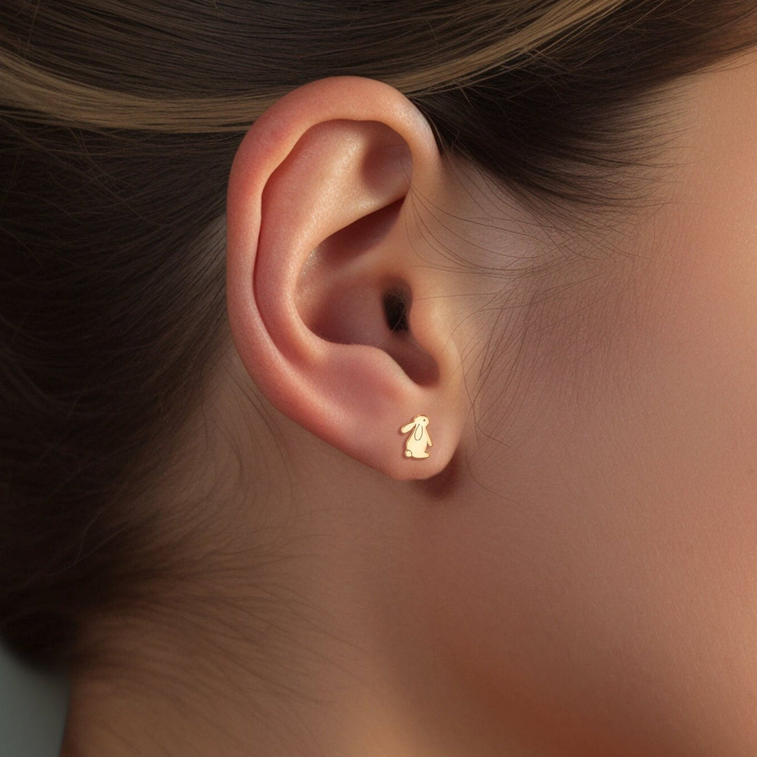 Bunny Stud Earrings