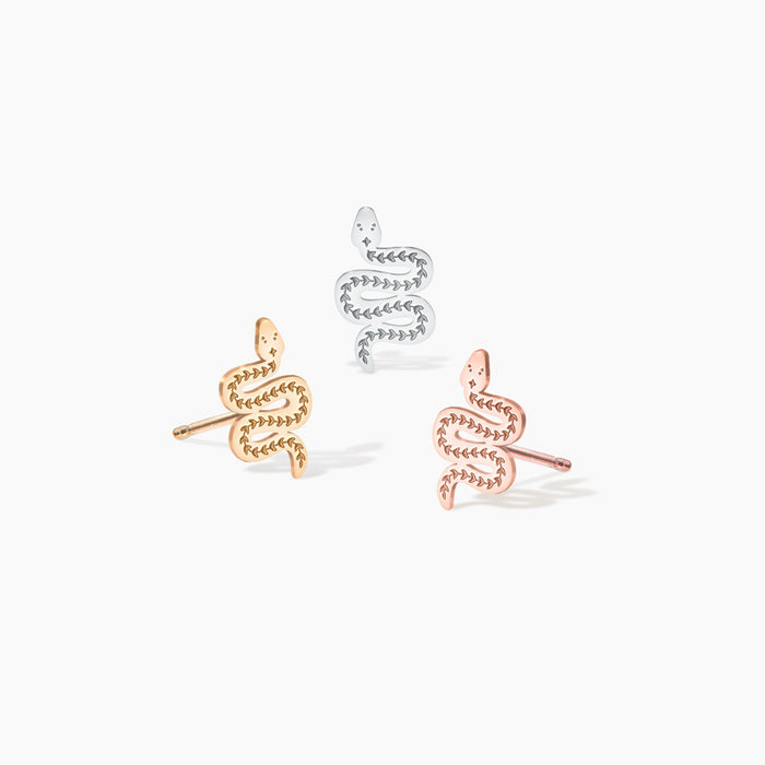 Dainty Snake Earrings