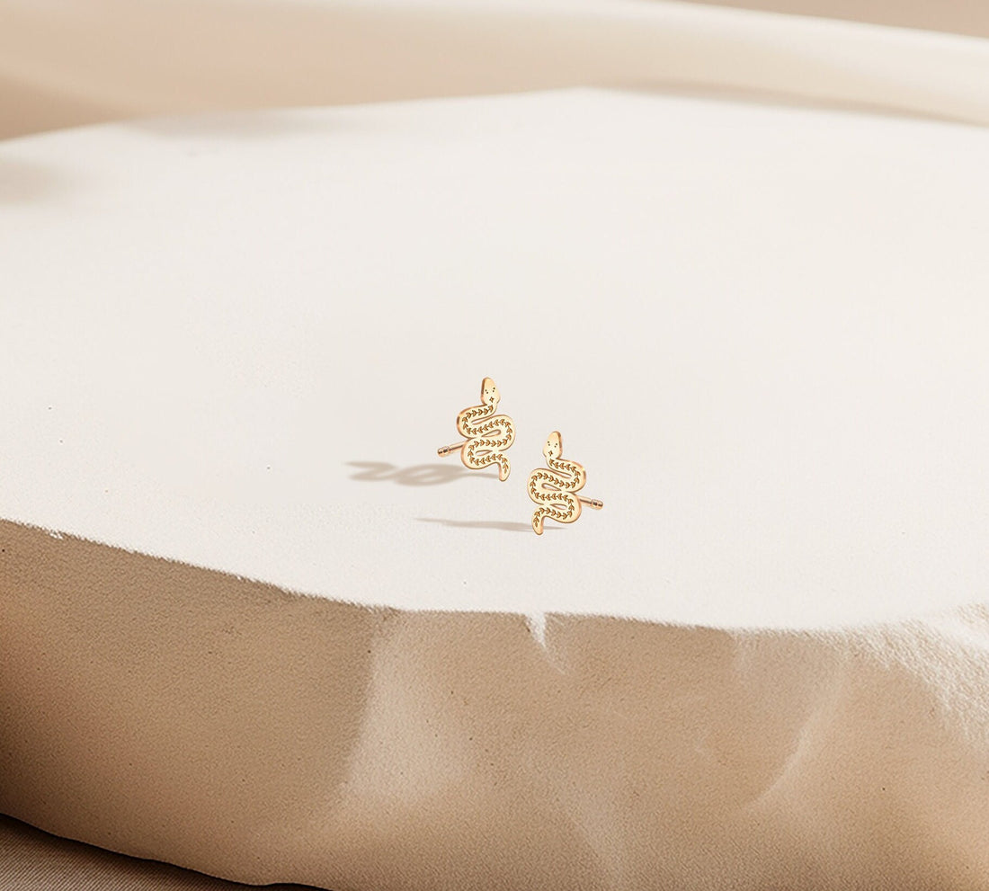 Dainty Snake Earrings