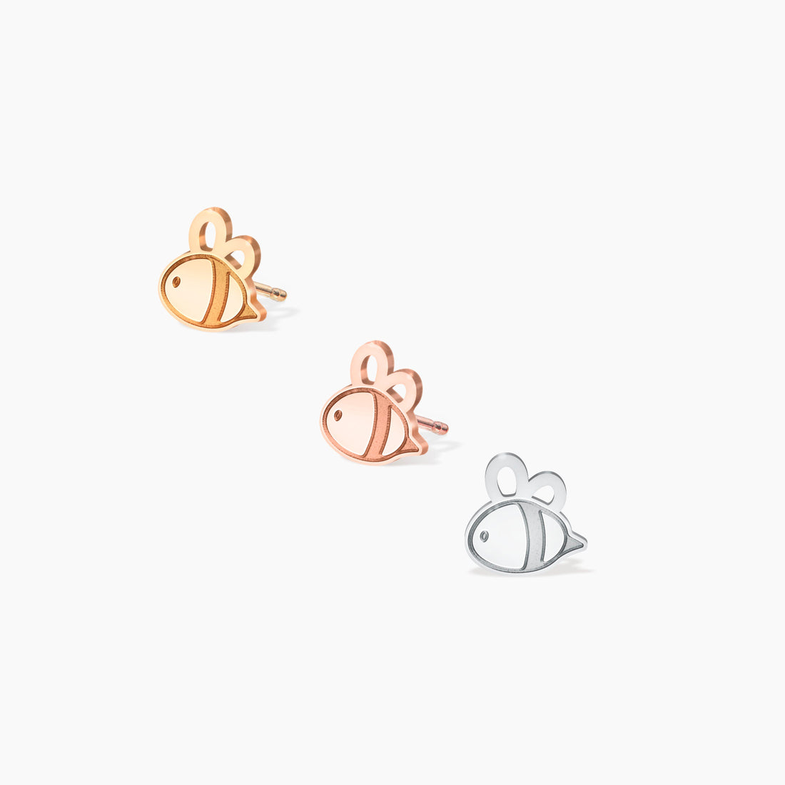 Cute Bee Stud Earrings