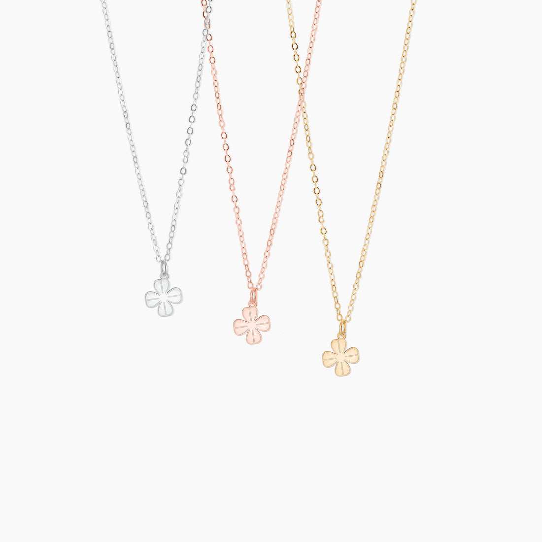 Four-Leaf Clover Pendant Necklace