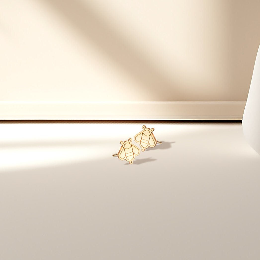 Bumblebee Stud Earrings