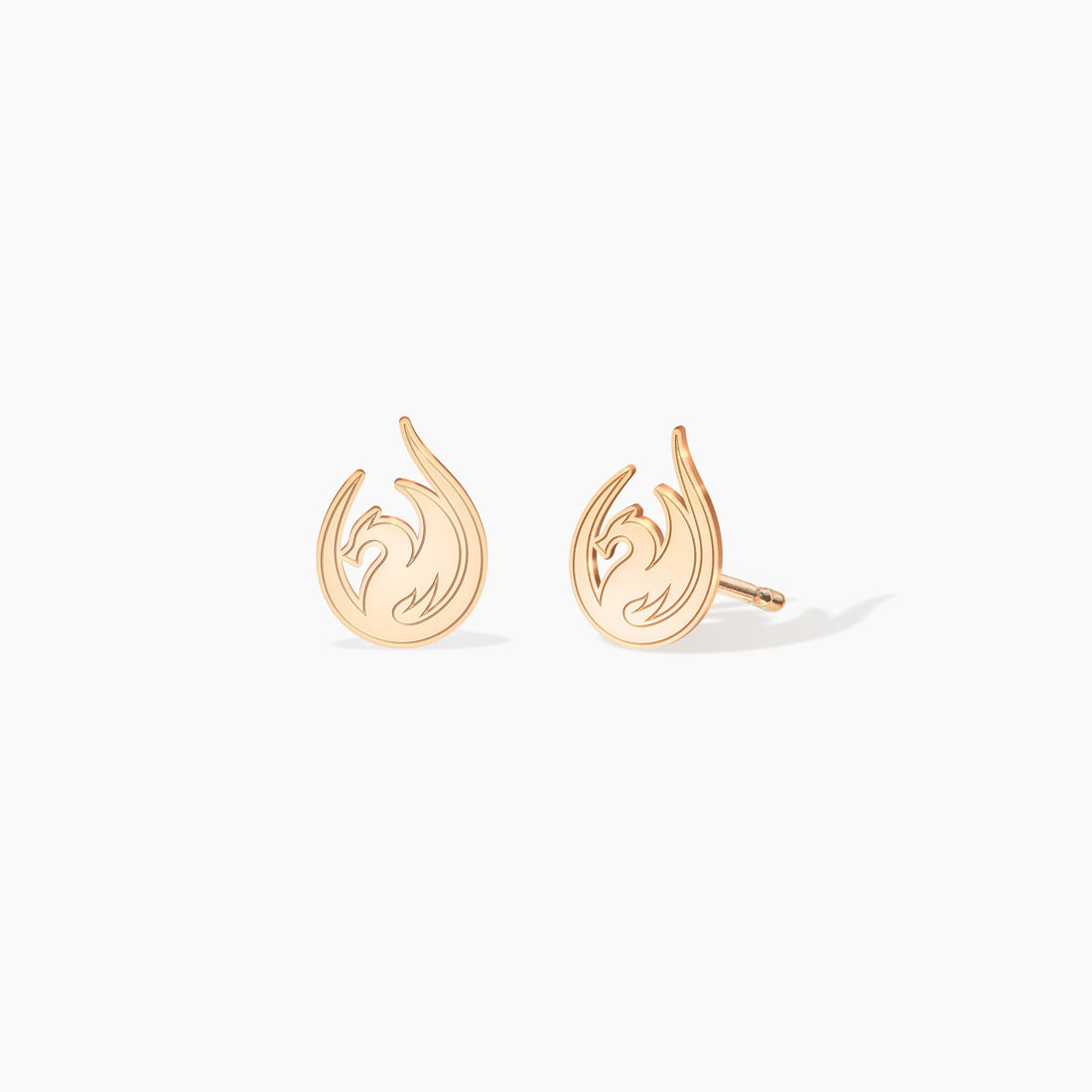 Dragon Earrings Dainty