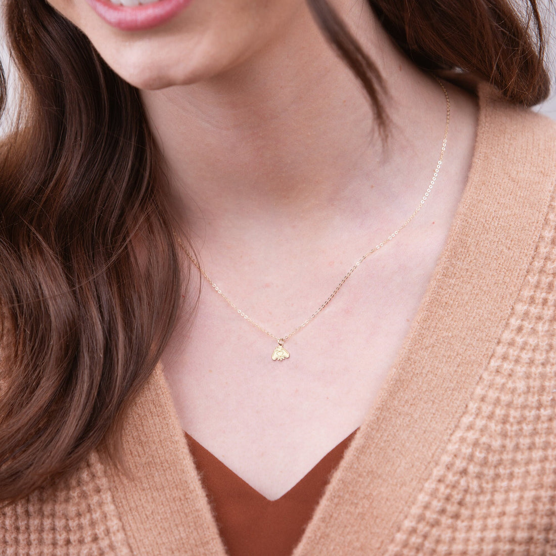 Heart Hands Necklace
