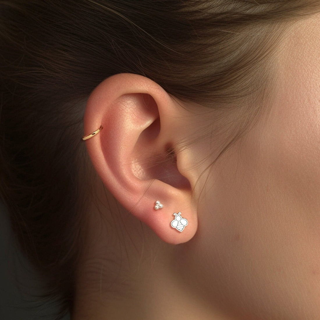 Honey Bee Earrings