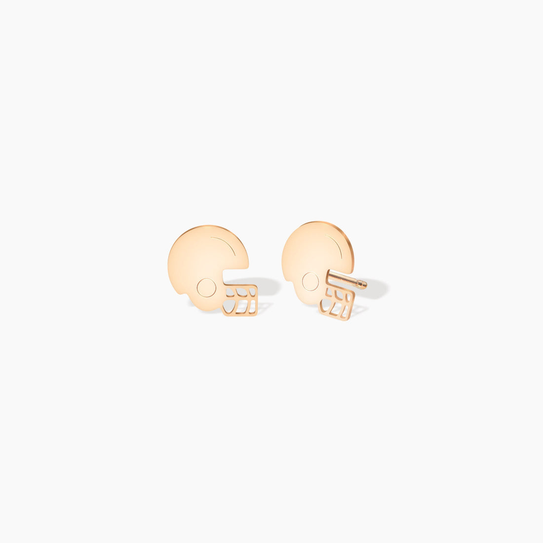 Football Helmet Stud Earrings