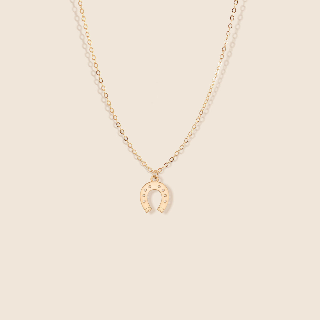 Horseshoe Necklace Whimsical