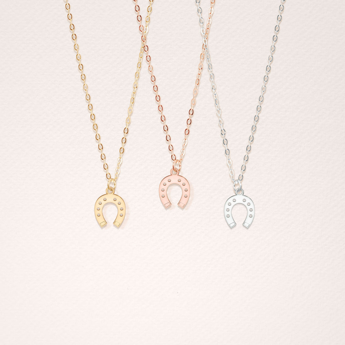 Horseshoe Necklace Whimsical