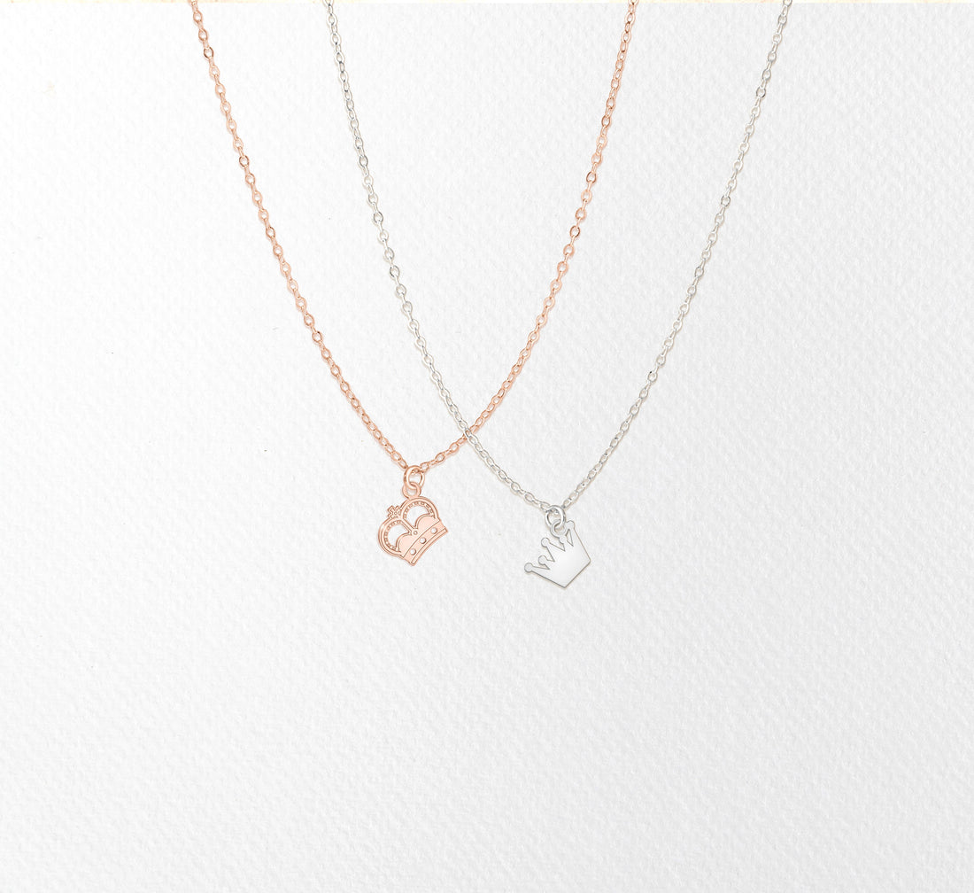 Crown Pendant Necklace