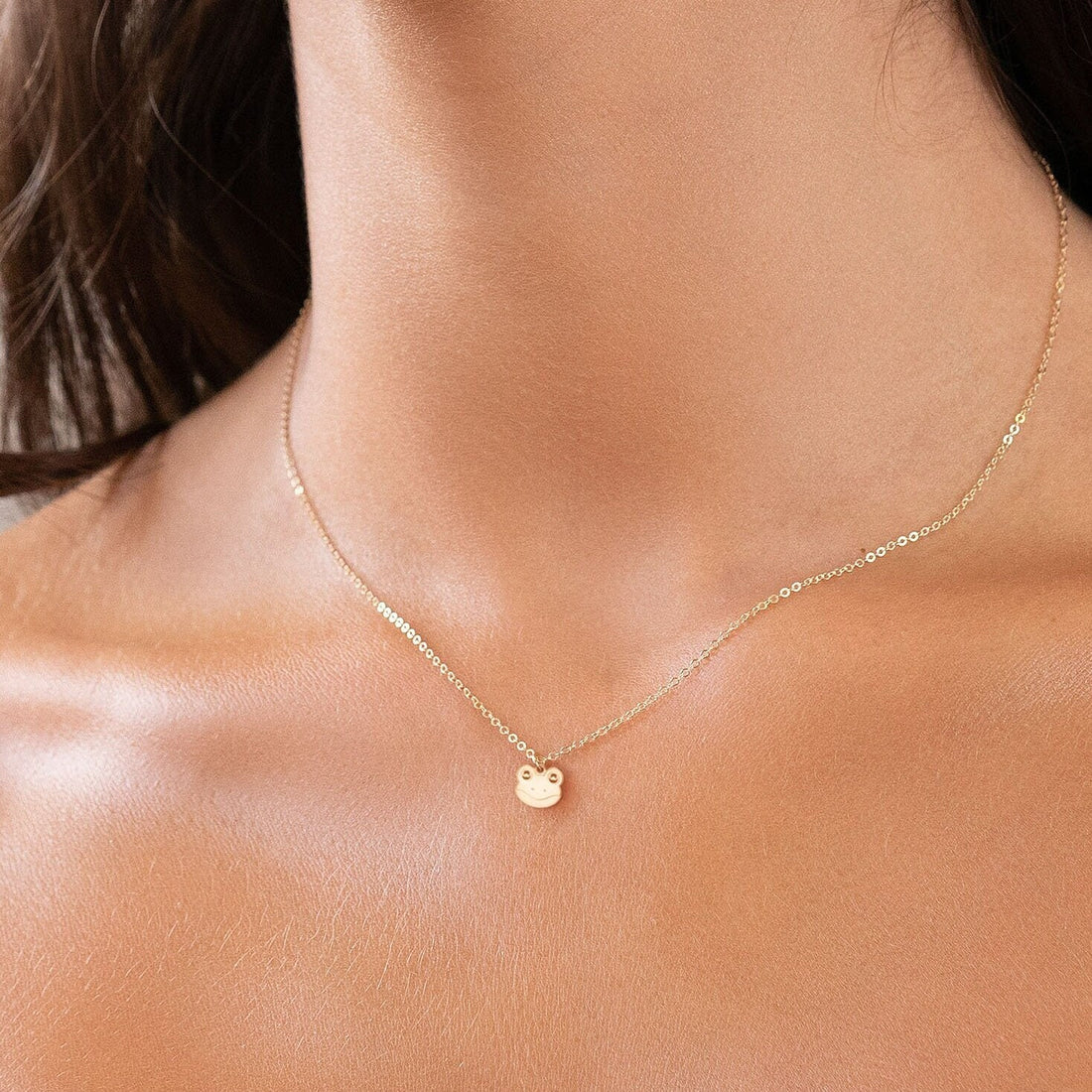 Frog Pendant Necklace