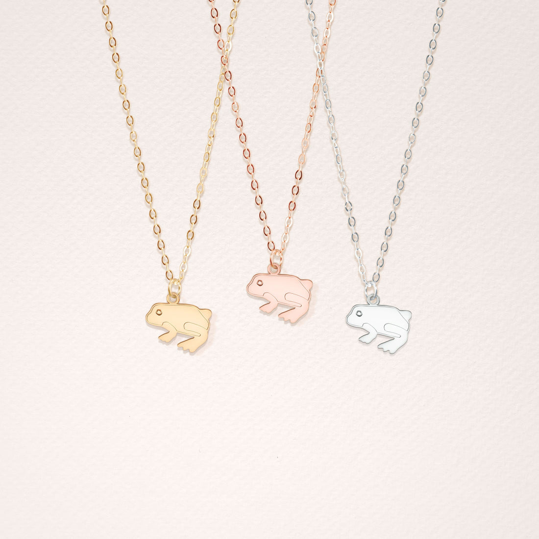 Frog Face Necklace