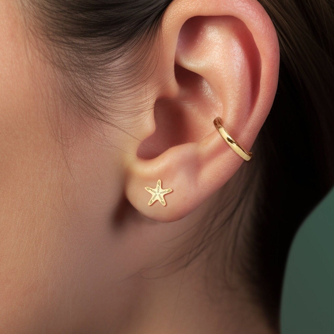 Starfish Stud Earrings