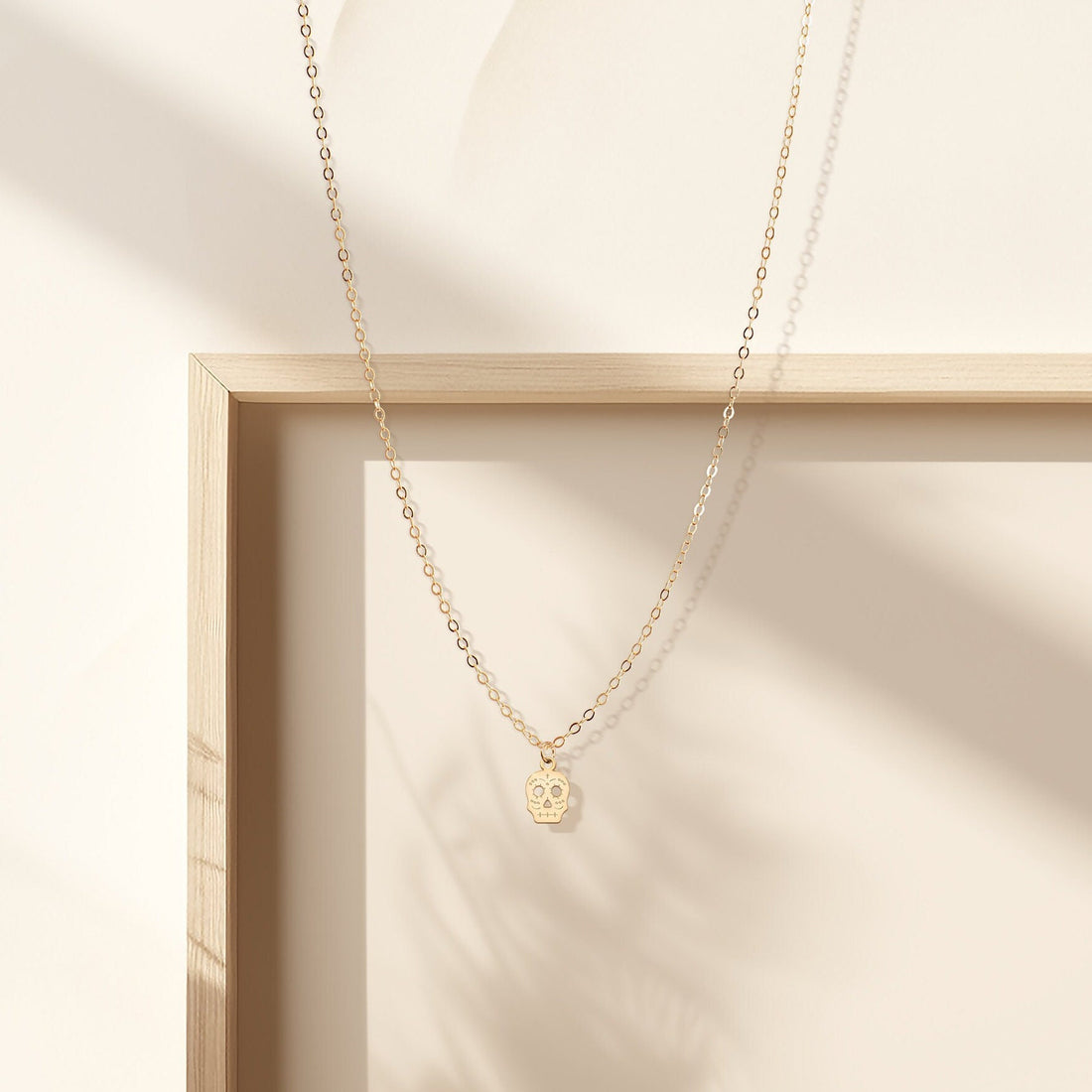 Sugar Skull Pendant Necklace