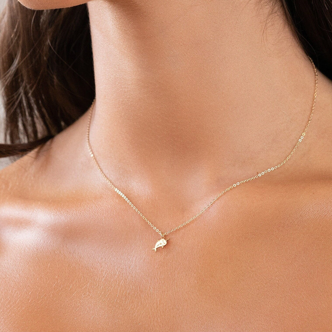 Narwhal Necklace Whimsical